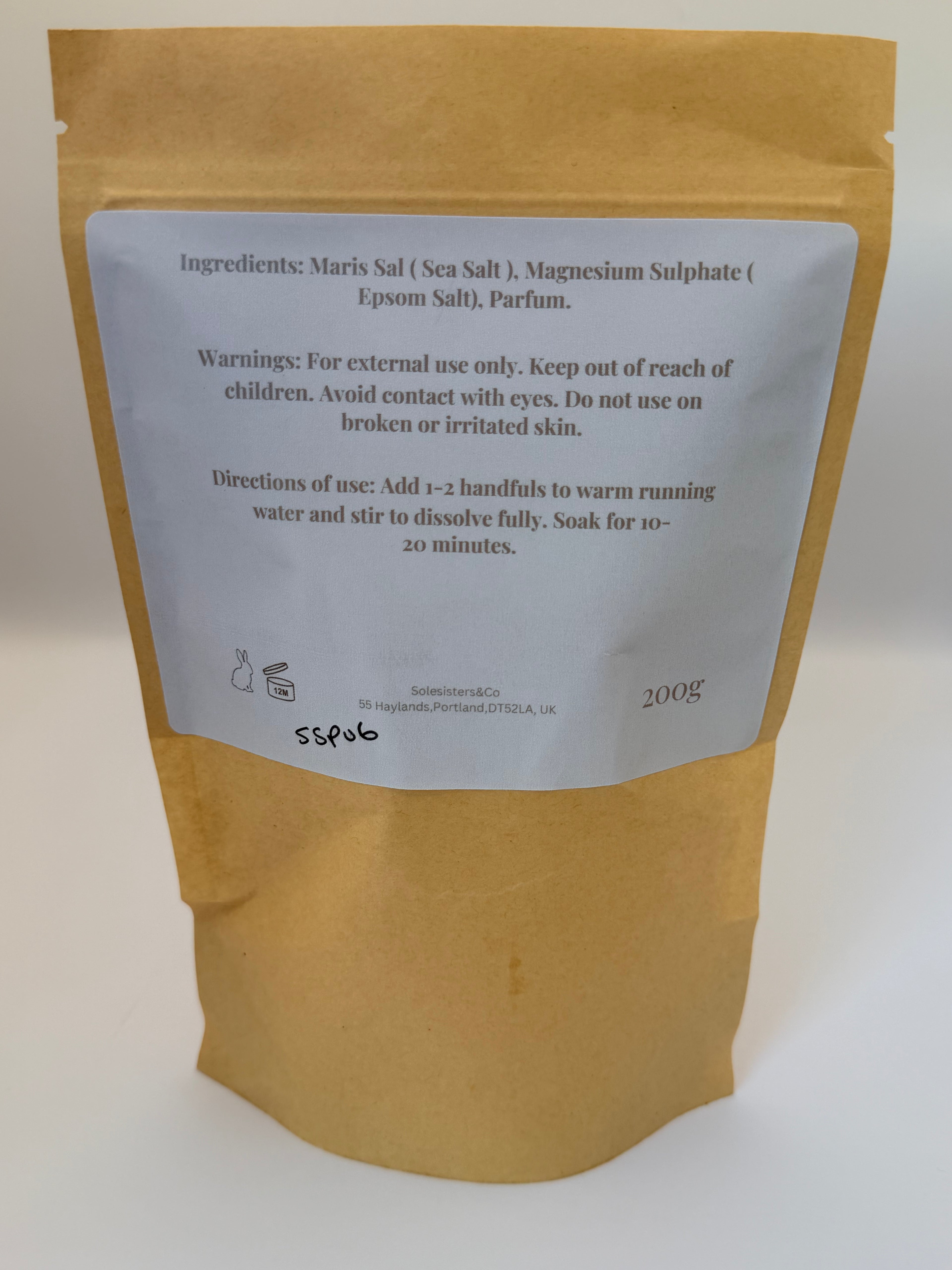 Solesisters&Co Mineral Foot Soak - 200g
