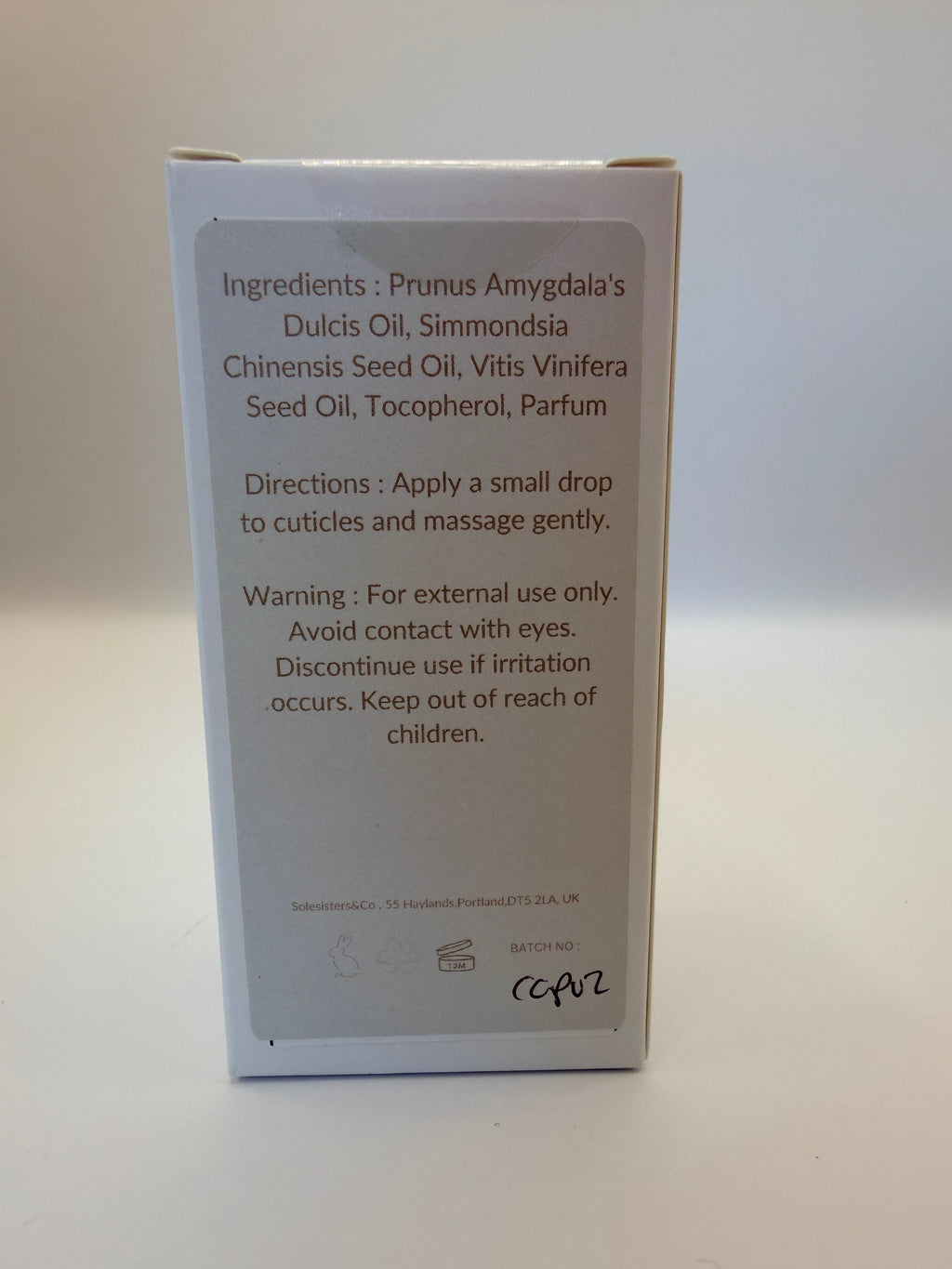 Nourishing Cuticle Oil Dropper - 20ml