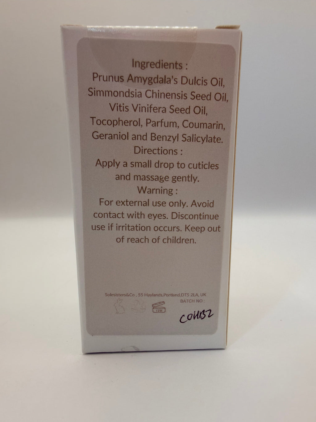 Nourishing Cuticle Oil Dropper - 20ml