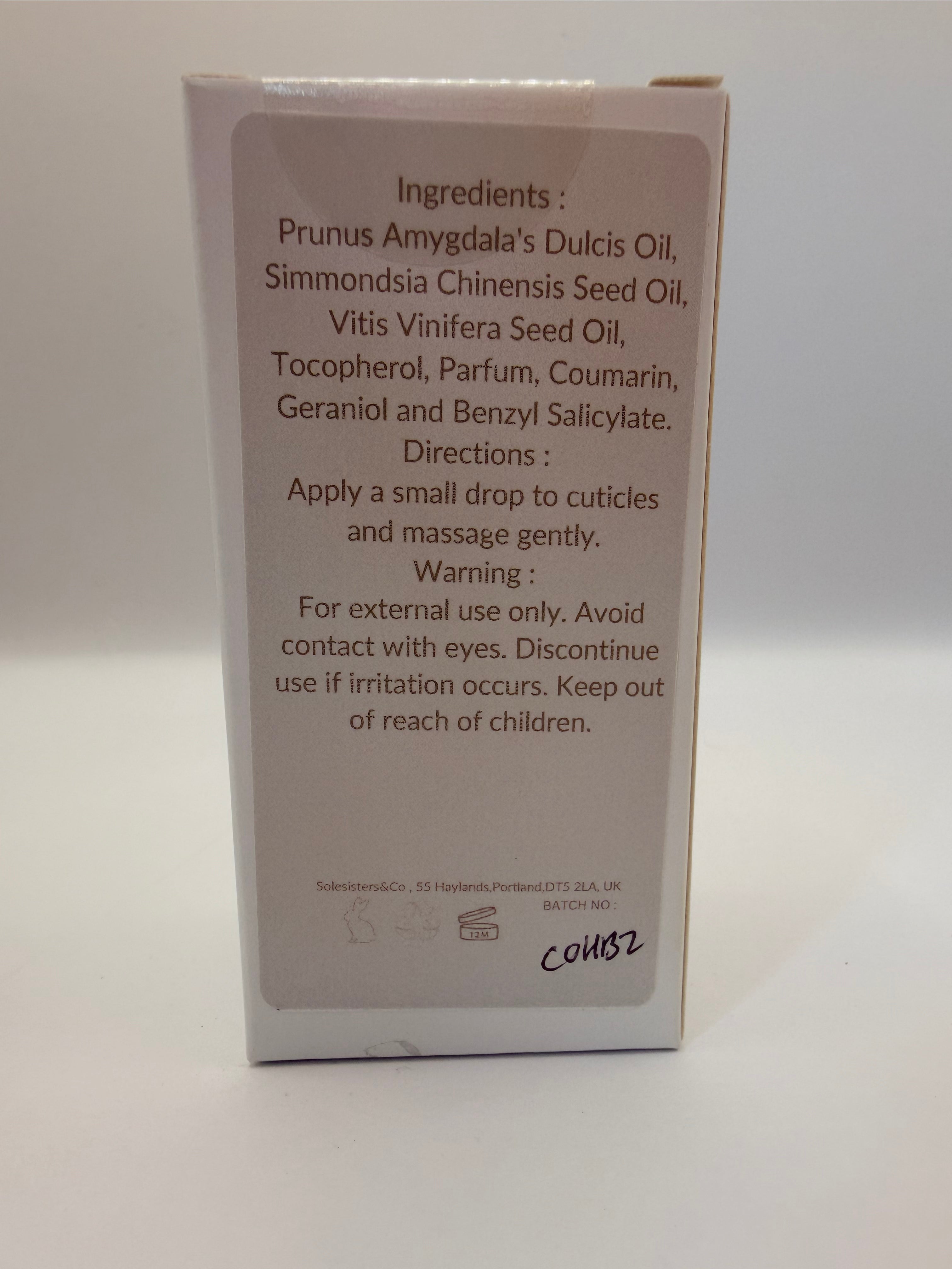 Nourishing Cuticle Oil Dropper - 20ml