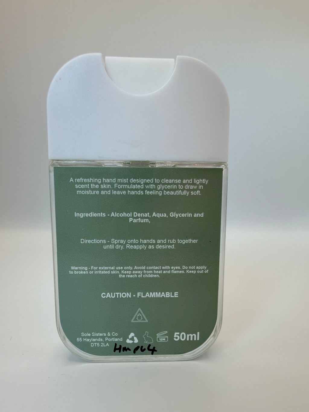 75% Alcohol Hand Mist - 50ml | Solesisters&Co
